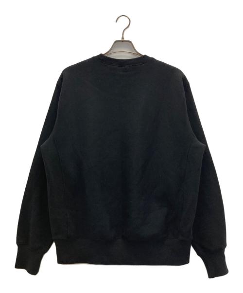 Champion（チャンピオン）Champion (チャンピオン) プリントスウェット ブラック サイズ:Lの古着・服飾アイテム