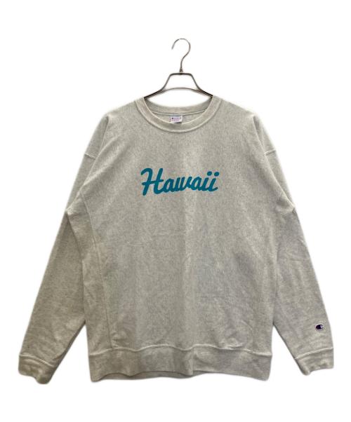 Champion REVERSE WEAVE（チャンピオン リバース ウィーブ）Champion REVERSE WEAVE (チャンピオン リバース ウィーブ) クルーネックカットソー グレー サイズ:XLの古着・服飾アイテム