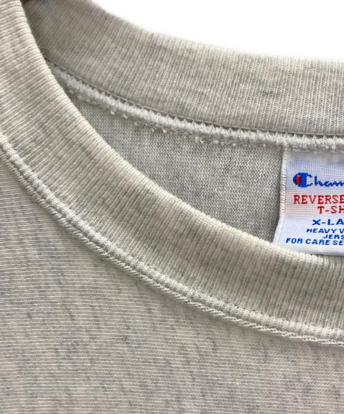 Champion REVERSE WEAVE（チャンピオン リバース ウィーブ）Champion REVERSE WEAVE (チャンピオン リバース ウィーブ) クルーネックカットソー グレー サイズ:XLの古着・服飾アイテム