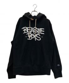 Champion REVERSE WEAVE（チャンピオン リバース ウィーブ）の古着「プルオーバーパーカー」｜ブラック