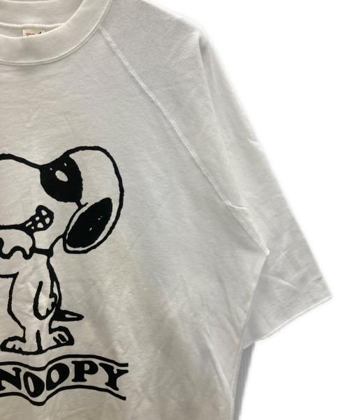 sports wear（スポーツウェア）sports wear (スポーツウェア) PEANUTS (ピーナッツ) プリントTシャツ ホワイト サイズ:Ｌの古着・服飾アイテム