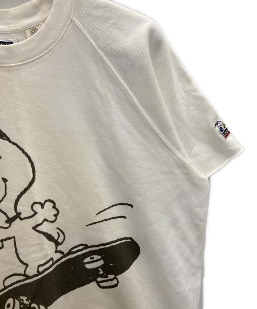 LEVI'S（リーバイス）LEVI'S (リーバイス) PEANUTS (ピーナッツ) プリントTシャツ ホワイト サイズ:Mの古着・服飾アイテム
