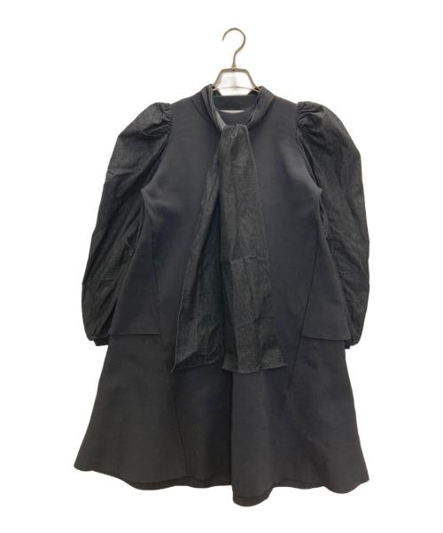 CELFORD（セルフォード）CELFORD (セルフォード) バックティアードミニワンピース ネイビー サイズ:Ｍの古着・服飾アイテム