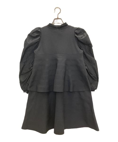 CELFORD（セルフォード）CELFORD (セルフォード) バックティアードミニワンピース ネイビー サイズ:Ｍの古着・服飾アイテム