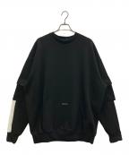 CRONOSクロノス）の古着「クルーネックスウェット」｜ネイビー