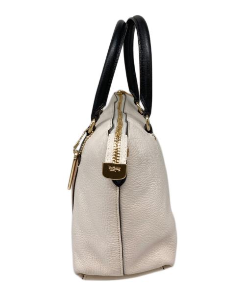 COACH（コーチ）COACH (コーチ) 2WAYバッグ ホワイトの古着・服飾アイテム