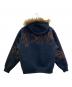 Supreme (シュプリーム) Faux Fur Zip Up Hooded Sweatshirt ネイビー サイズ:S：20000円