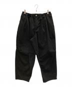 TIGHTBOOTH PRODUCTIONタイトブースプロダクション）の古着「ヘリンボーンバルーンパンツ」｜ブラック