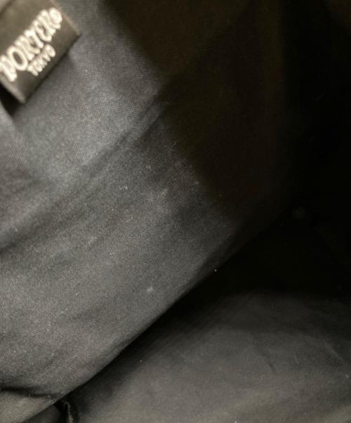 PORTER（ポーター）PORTER (ポーター) MARGARET HOWELL (マーガレットハウエル) PVC LIGHT COTTON CANVAS ブラックの古着・服飾アイテム