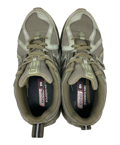 NEW BALANCE（ニューバランス）NEW BALANCE (ニューバランス) ローカットスニーカー モスグリーン サイズ:27.5㎝の古着・服飾アイテム