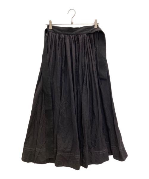 HaaT（ハート）Haat (ハート) ラップスカート ネイビー サイズ:Mの古着・服飾アイテム