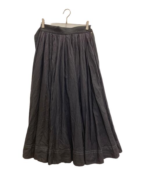 HaaT（ハート）Haat (ハート) ラップスカート ネイビー サイズ:Mの古着・服飾アイテム