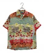 PRIMO BEER by Sun Surfサンサーフ）の古着「アロハシャツ」｜マルチカラー