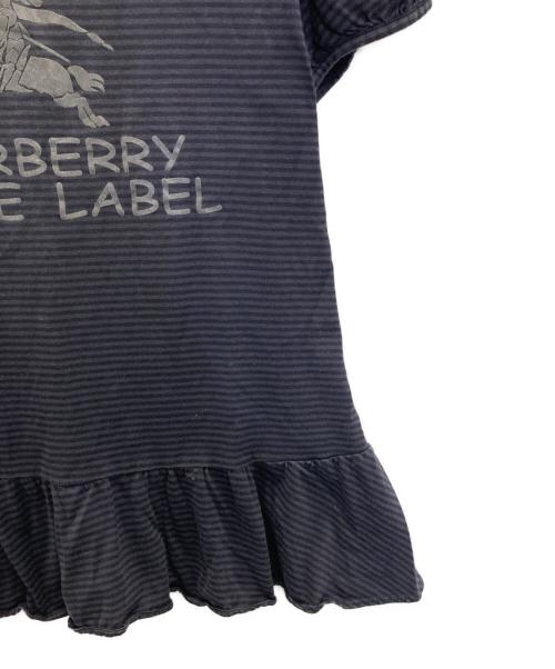 BURBERRY BLUE LABEL（バーバリー ブルー レーベル）BURBERRY BLUE LABEL (バーバリー ブルー レーベル) ボーダーカットソー ネイビー サイズ:Mの古着・服飾アイテム