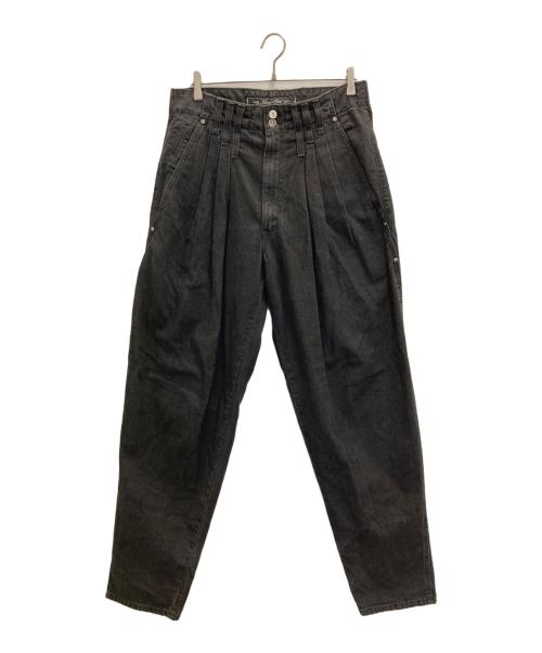 LEVI'S（リーバイス）LEVI'S (リーバイス) SILVER TAB タックデニムパンツ ブラック サイズ:W34×L32の古着・服飾アイテム
