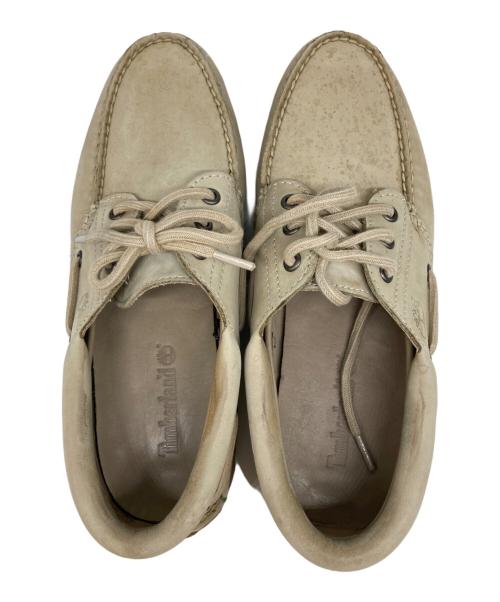 Timberland（ティンバーランド）Timberland (ティンバーランド) 3 EYE CLASICC アイボリー サイズ:26.5の古着・服飾アイテム