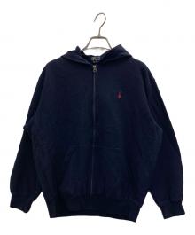 POLO RALPH LAUREN（ポロ・ラルフローレン）の古着「ジップパーカー」｜ネイビー