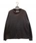MARKA（マーカ）の古着「CREW NECK TEE L/S -オーガニックコットン26G天竺-」｜ブラウン