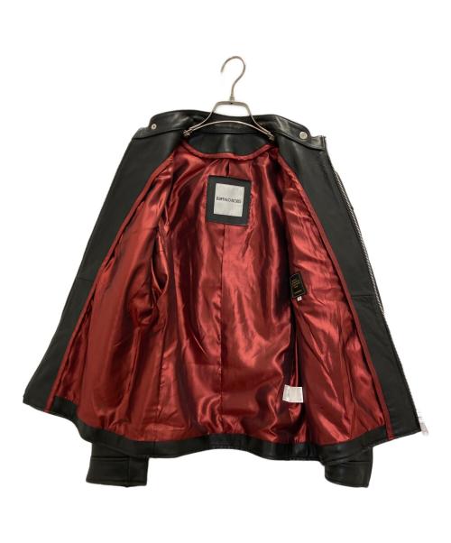 BUFFALO BOBS（バッファローボブズ）BUFFALO BOBS (バッファローボブズ) レザーライダースジャケット ブラック サイズ:３の古着・服飾アイテム