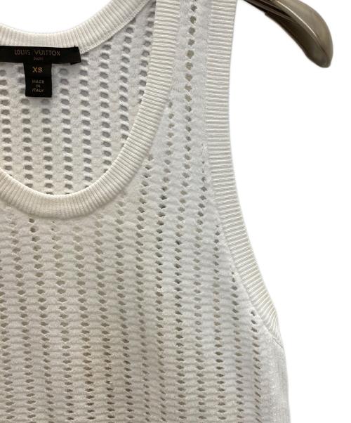 LOUIS VUITTON（ルイ ヴィトン）LOUIS VUITTON (ルイ ヴィトン) タンクトップ ホワイト サイズ:XSの古着・服飾アイテム