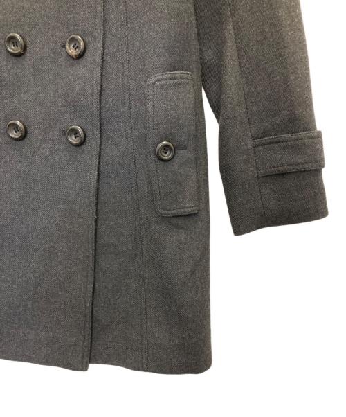BURBERRY LONDON（バーバリーロンドン）BURBERRY LONDON (バーバリーロンドン) ダブルハーフコート グレー サイズ:38の古着・服飾アイテム
