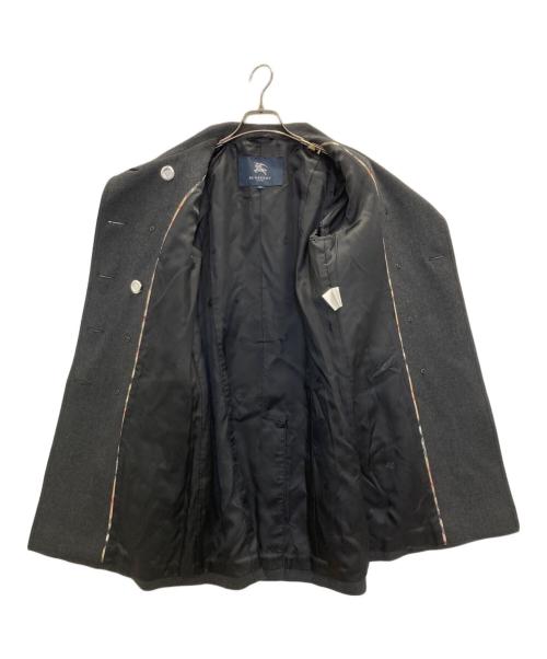 BURBERRY LONDON（バーバリーロンドン）BURBERRY LONDON (バーバリーロンドン) ダブルハーフコート グレー サイズ:38の古着・服飾アイテム