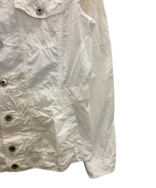 DOLCE & GABBANA（ドルチェ＆ガッバーナ）DOLCE & GABBANA (ドルチェ＆ガッバーナ) トラッカージャケット ホワイト サイズ:Sの古着・服飾アイテム
