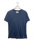 Martin Margiela 10マルタン・マルジェラ 10）の古着「ポケットTシャツ」｜ブルー