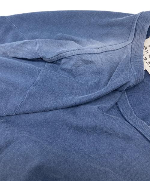 Martin Margiela 10（マルタン・マルジェラ 10）Martin Margiela 10 (マルタン・マルジェラ 10) ポケットTシャツ ブルー サイズ:46の古着・服飾アイテム