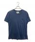 Martin Margiela 10（マルタン・マルジェラ 10）の古着「ポケットTシャツ」｜ブルー