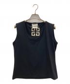 GIVENCHYジバンシィ）の古着「ロゴタンクトップ」｜ブラック