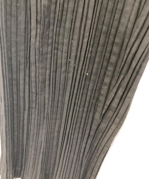 ISSEY MIYAKE（イッセイミヤケ）ISSEY MIYAKE (イッセイミヤケ) プリーツパンツ ブラック サイズ:Mの古着・服飾アイテム