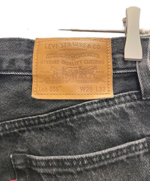 LEVI'S PReMIUM（リーバイス プレミアム）LEVI'S PReMIUM (リーバイス プレミアム) 555 デニムパンツ ブラック サイズ:W28xL32の古着・服飾アイテム