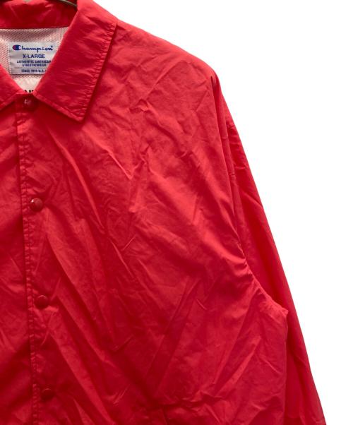 Champion（チャンピオン）Champion (チャンピオン) Ron Herman (ロンハーマン) コーチジャケット ピンク サイズ:XLの古着・服飾アイテム
