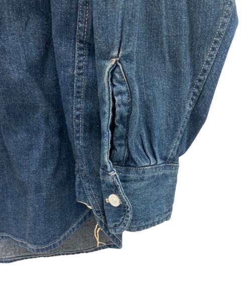 LEE（リー）LEE (リー) SCYE (サイ) UNITED ARROWS WORK SHIRT インディゴ サイズ:38の古着・服飾アイテム