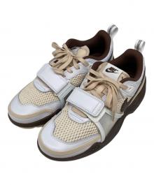 NIKE×Travis Scott（ナイキ×トラヴィススコット）の古着「Zoom Field Jaxx "White and Light Chocolate"」｜ホワイト×ブラウン