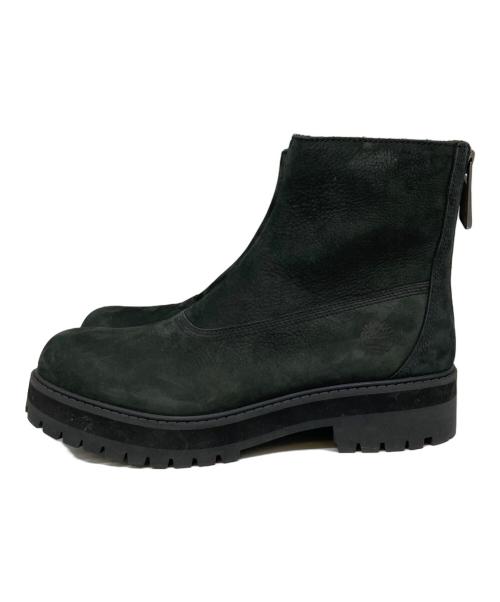 Timberland（ティンバーランド）Timberland (ティンバーランド) WHITE MOUNTAINEERING (ホワイトマウンテ二アニング) LUG CUPSOLE MID ZIP UP BOOT ブラック サイズ:26.5の古着・服飾アイテム