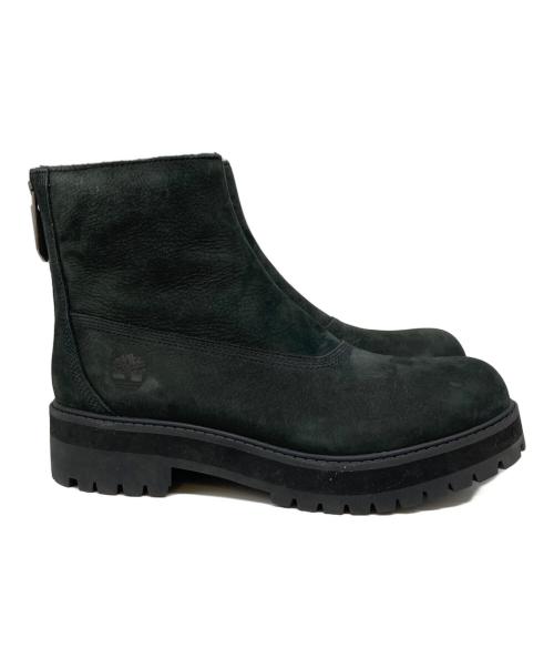 Timberland（ティンバーランド）Timberland (ティンバーランド) WHITE MOUNTAINEERING (ホワイトマウンテ二アニング) LUG CUPSOLE MID ZIP UP BOOT ブラック サイズ:26.5の古着・服飾アイテム