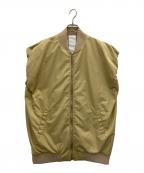 THE FLATSザ フラッツ）の古着「GATHER SLEEVE BLOUSON」｜イエロー