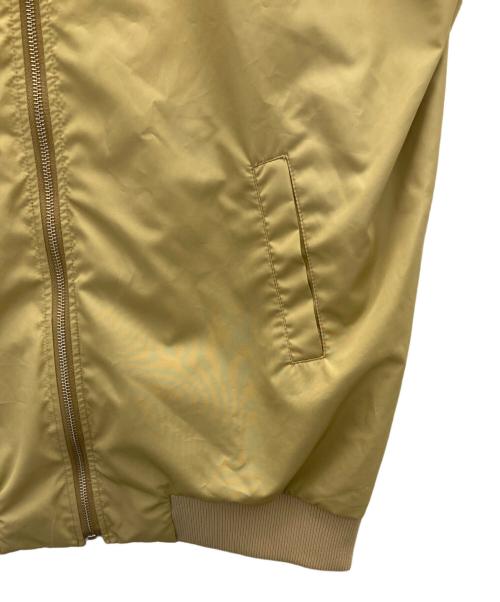 THE FLATS（ザ フラッツ）THE FLATS (ザ フラッツ) GATHER SLEEVE BLOUSON イエロー サイズ:FREEの古着・服飾アイテム