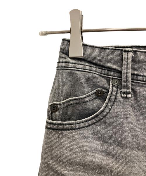 YANUK（ヤヌーク）YANUK (ヤヌーク) ハイウエストルースデニムパンツ グレー サイズ:SIZE W23の古着・服飾アイテム