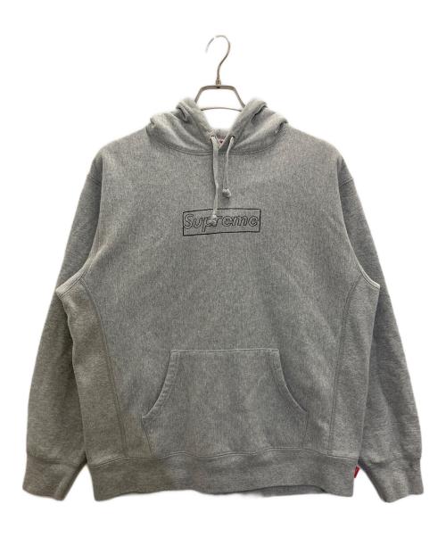 SUPREME（シュプリーム）SUPREME (シュプリーム) KAWS (カウズ) プルオーバーパーカー グレー サイズ:表記なしの古着・服飾アイテム
