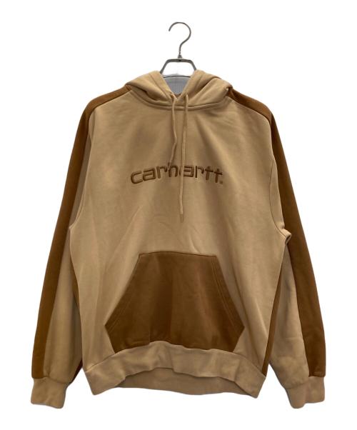Carhartt WIP（カーハート ワーク イン プログレス）Carhartt WIP (カーハート ワーク イン プログレス) HOODED TONARESWEAT ベージュ サイズ:Lの古着・服飾アイテム