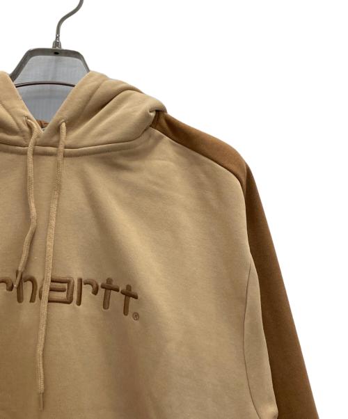 Carhartt WIP（カーハート ワーク イン プログレス）Carhartt WIP (カーハート ワーク イン プログレス) HOODED TONARESWEAT ベージュ サイズ:Lの古着・服飾アイテム