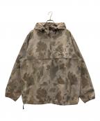 Carhartt WIPカーハート ワーク イン プログレス）の古着「WINDBREAKER PULLOVER」｜グリーン