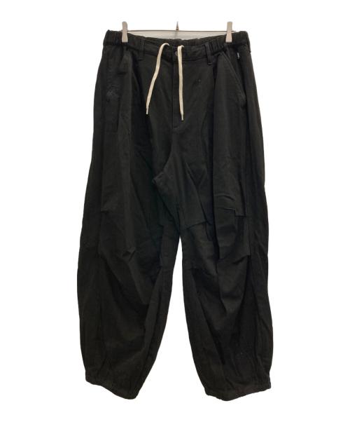 glamb（グラム）glamb (グラム) Knee Tuck Denim ブラック サイズ:Ｌの古着・服飾アイテム