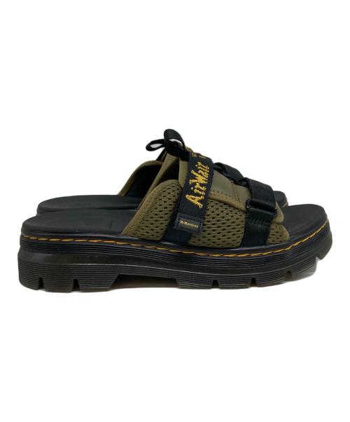 Dr.Martens（ドクターマーチン）Dr.Martens (ドクターマーチン) AYCE スライド サンダル カーキ×ブラック サイズ:26㎝の古着・服飾アイテム