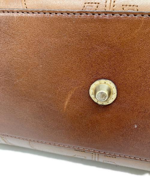 COACH（コーチ）COACH (コーチ) シグネチャートートバッグ ブラウンの古着・服飾アイテム