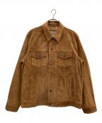 L.L.Beanエルエルビーン）の古着「スウェードレザートラッカージャケット」｜ブラウン