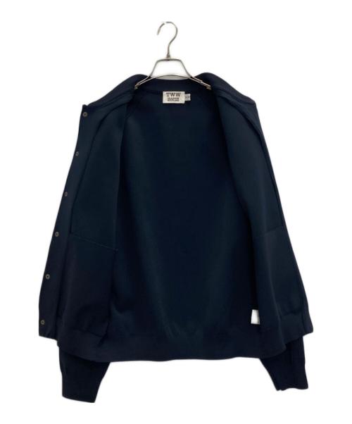 Traditional Weatherwear（トラディショナルウェザーウェア）Traditional Weatherwear (トラディショナルウェザーウェア) クルーネックカーディガン ネイビー サイズ:Mの古着・服飾アイテム